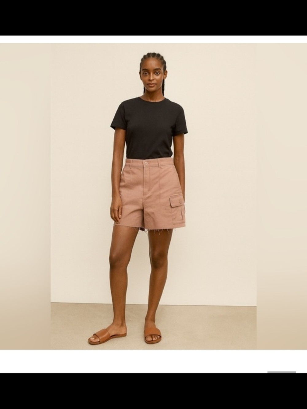 LOFT Cargo Shorts in Dusty Rose